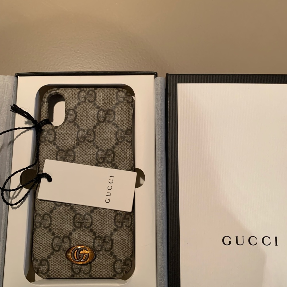 Brand new Gucci iPhone XS case